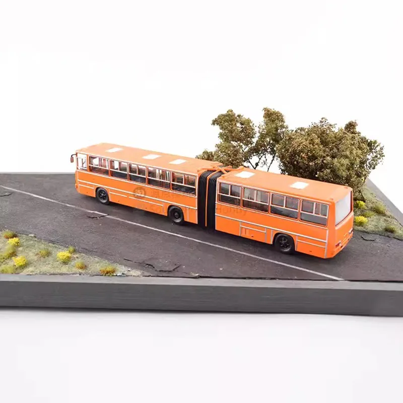 Diecast Alloy Simulação Modelo de Carro, Motor Mid City Bus Toy, Coleção Display Presente, Escala 1: 43, 1989 Ikarus-280