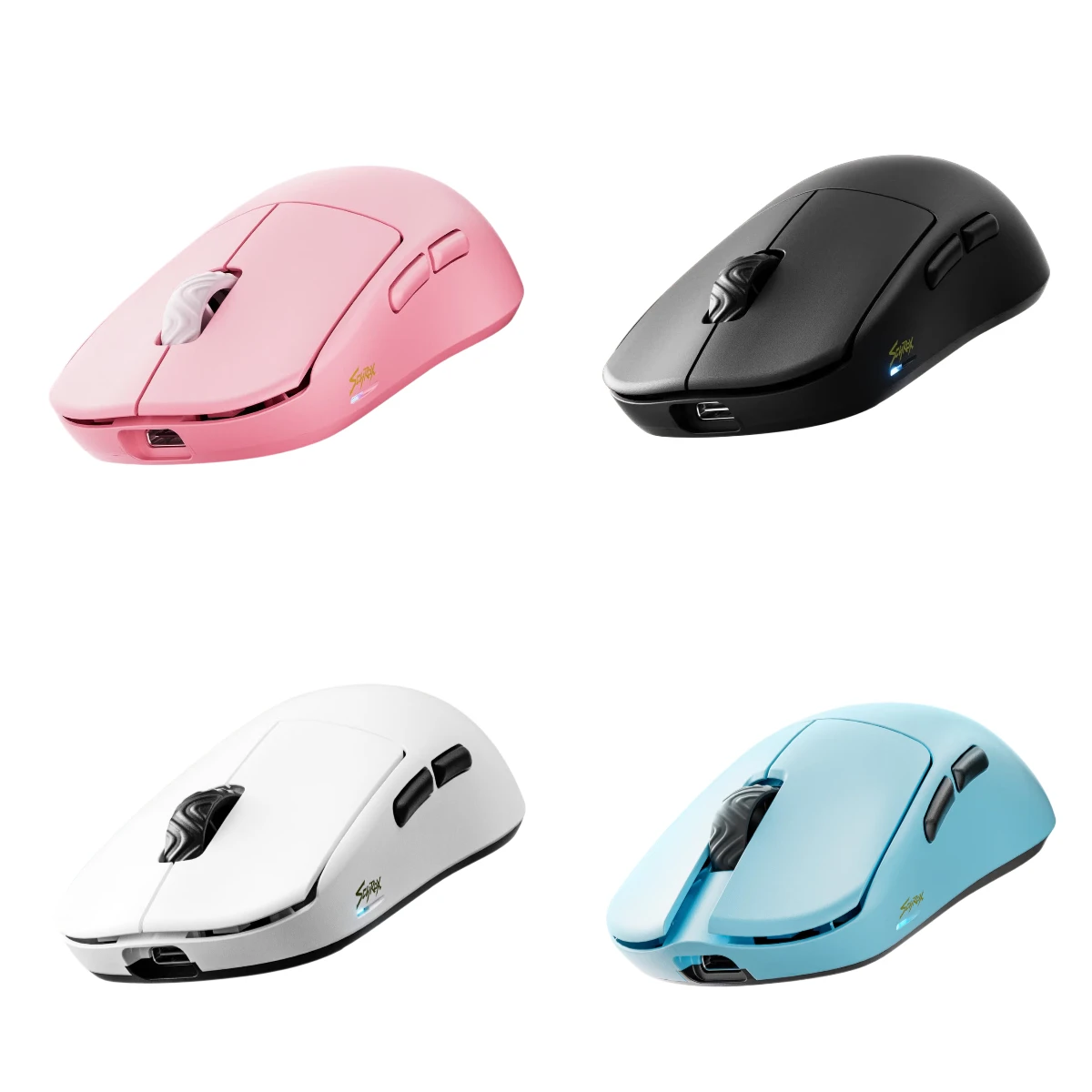 V6S Gaming Mouse 50000DPI 42g Lightweight Symmetrical Design Wireless Mouse 8K Polling PAW3950 for PC FPS Esports Gamer
