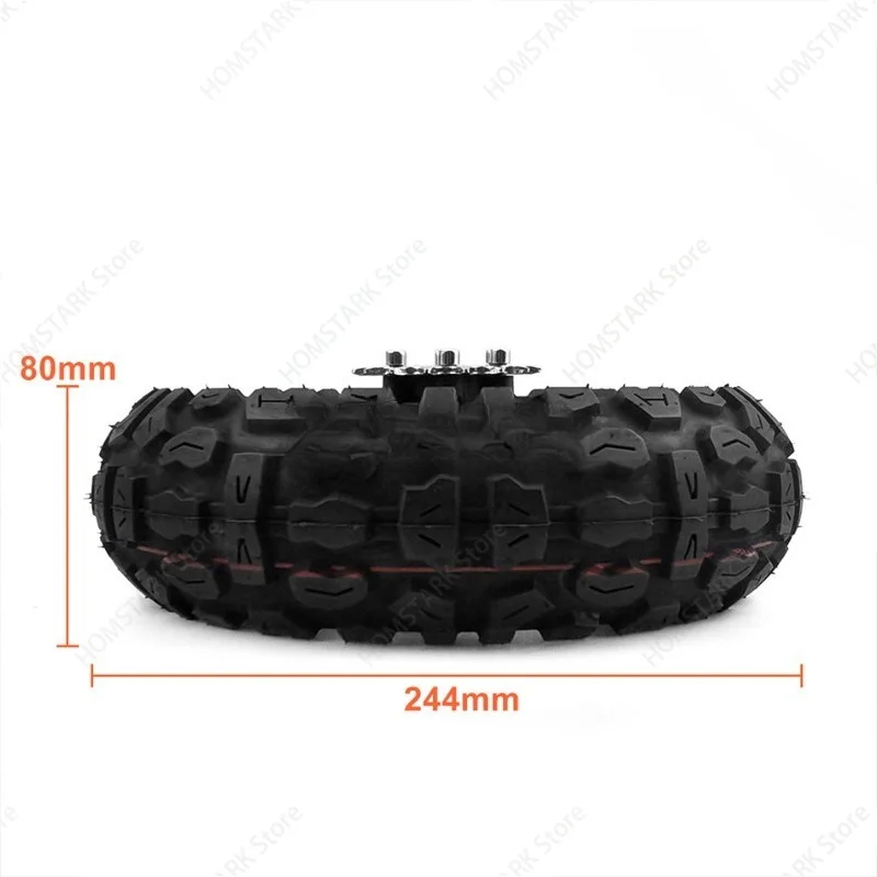 10 Inch Off‑Road Hub Motor Kit 700W Double‑Chain Reverse Gear Drive For Electric Trolley Replacement Spare Accessory