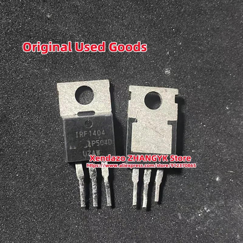 10pcs/lot Original IRF1404 IRF1404Z F1404 F1404Z IRF1404PBF 162A 40V TO-220 MOSFET