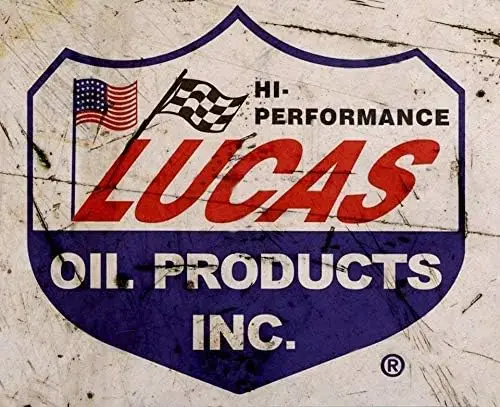 1p,Metal Tin Sign For Tin Sign Lucas Oil Gas Pump Station Auto Rustic Oil Metal Decor Vintage Tin Sign Metal Sign  Inches