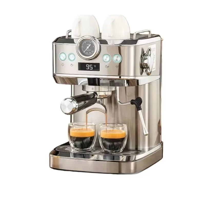 Modern Semi-Automatic Espresso Maker - USB-Powered High-Pressure Extraction Coffee Machine for Home/Travel/Hotel