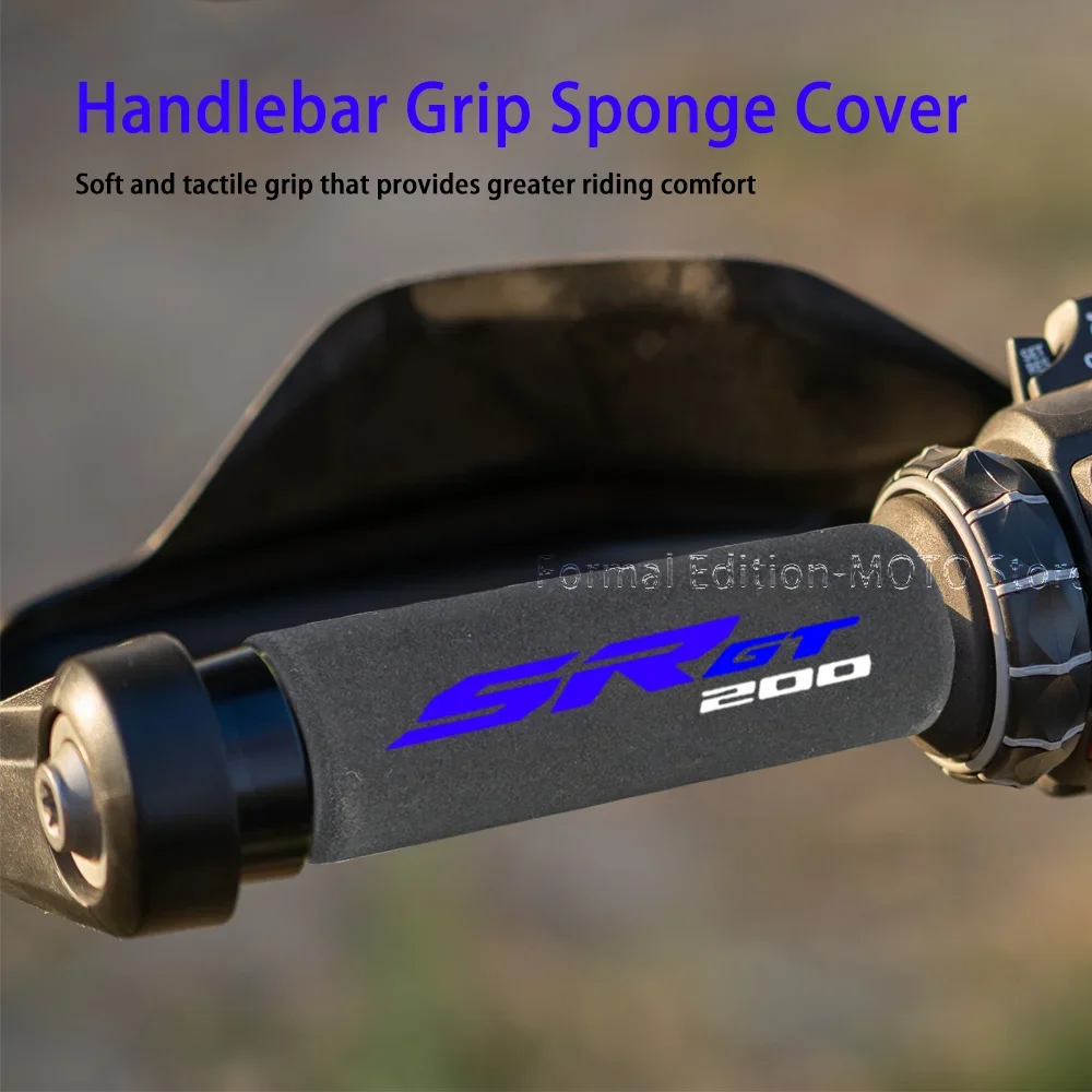 

For Aprilia SR GT 200 125 Tuono Motorcycle Sponge Grip Shockproof Non-slip Motorcycle Grip Cover