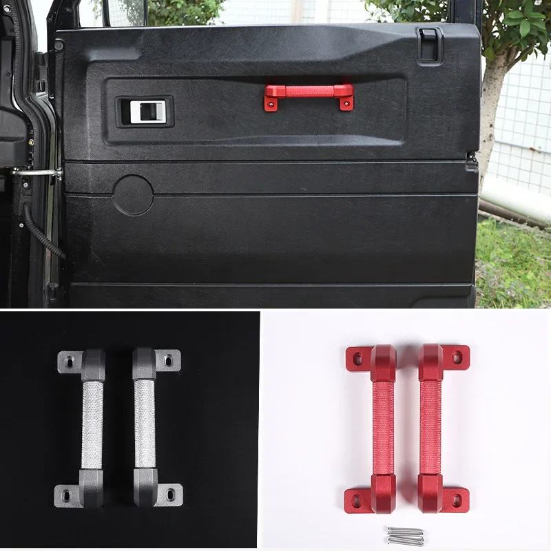 

Inner door handle suitable For Land Rover Defender 04-18 aluminum alloy 2-piece set luxury version