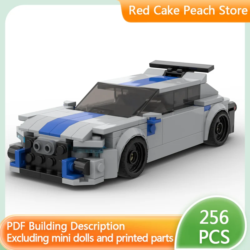 

Speed Racing Car Model MOC Building Bricks RS6 Station Wagon Modular Technology Children Holiday Gifts Assemble Toys Suit