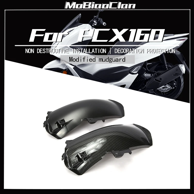 

Motorcycle Rear Wheel Extender Fender Mudguard Mud Flap Motocross Splash Guard For Honda PCX160 PCX 160 2021 2022