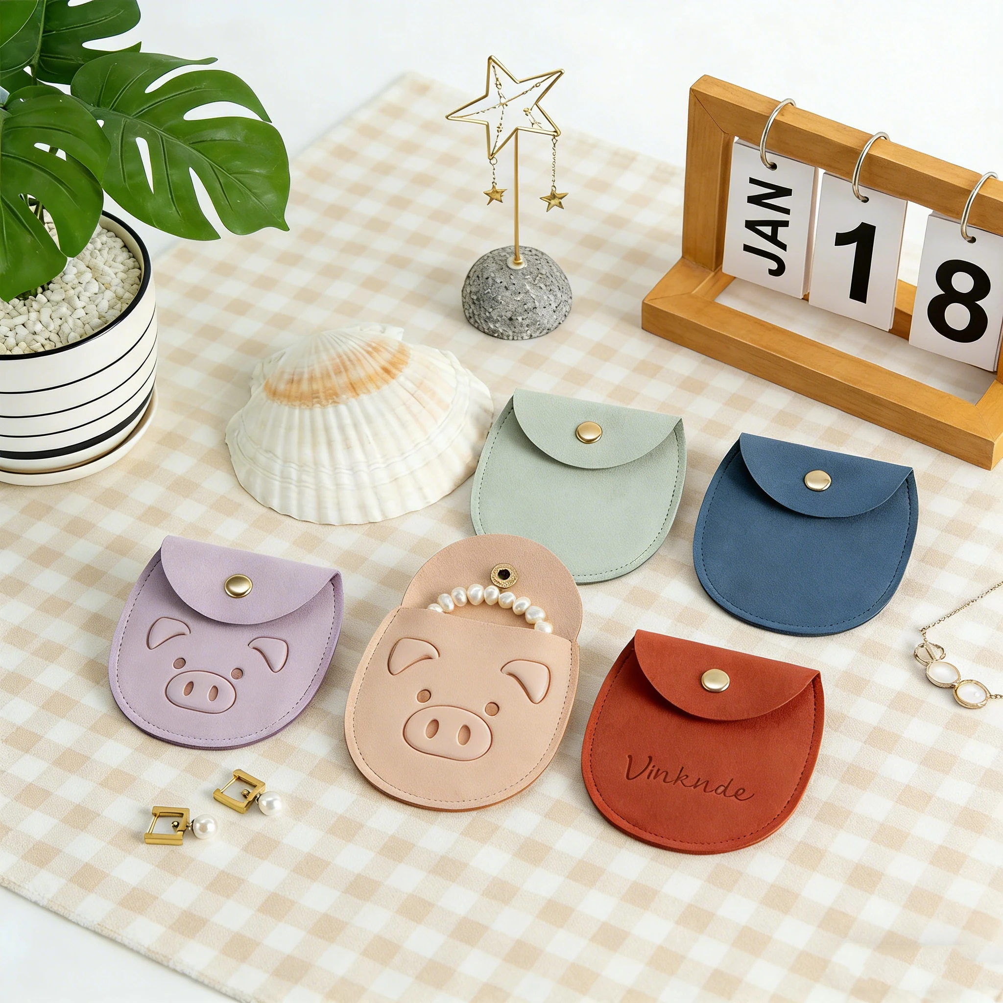 

50/100pcs Custom Logo Microfiber Suede Bags Jewelry Packaging Necklaces Earrings Storage Pouches Wedding Candy Pockets Wholesale