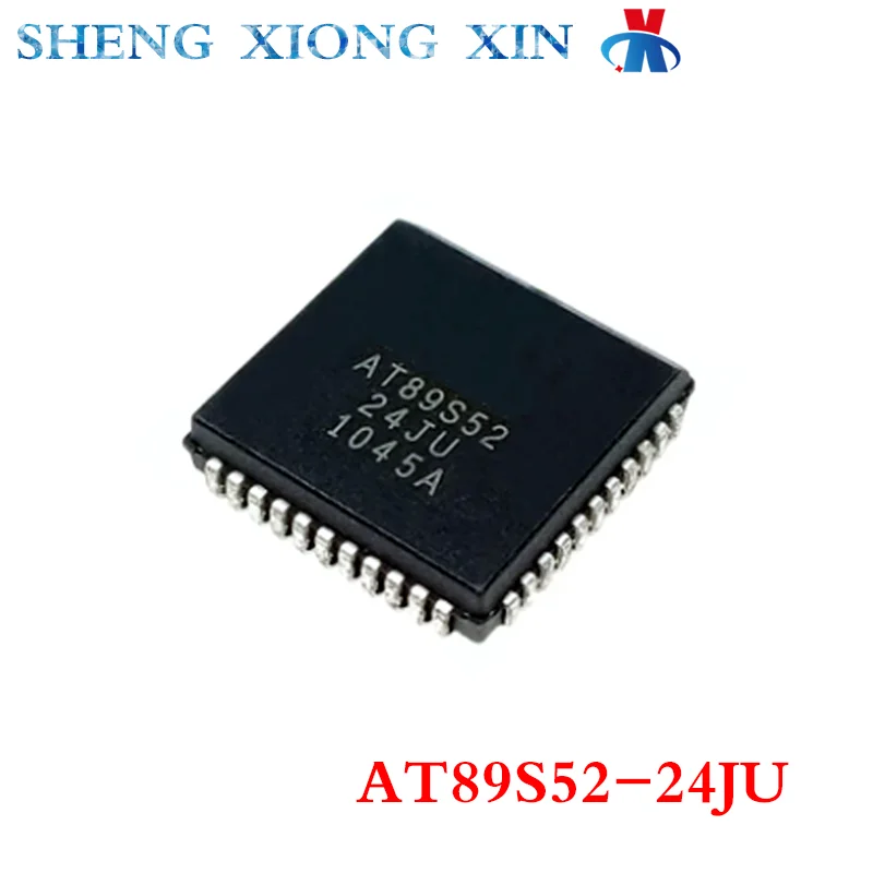 

5pcs/Lot 100% New AT89S52-24JU PLCC-44 8-bit Microcontroller -MCU AT89S52 Integrated Circuit