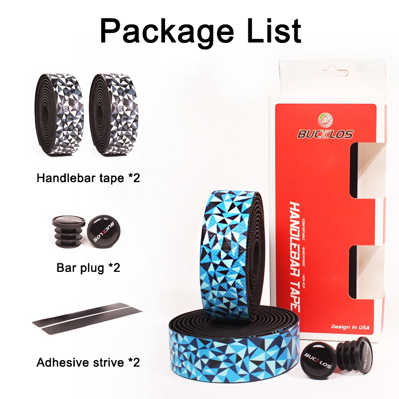 BUCKLOS Road Bike Handlebar Tape Soft Bicycle Handle Bar Cover Anti Slip Speed Gravel Racing Bar Strap Shock Absorber Cycle Tape