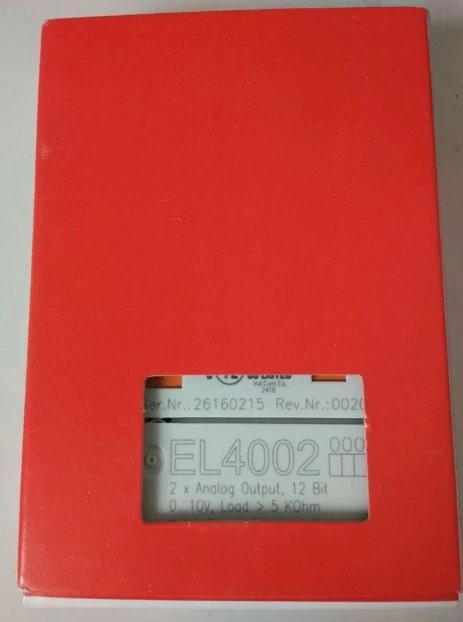 

Brand New EL4002 Terminal 2-channel Analog Output EL 4002 Module Fast Delivey