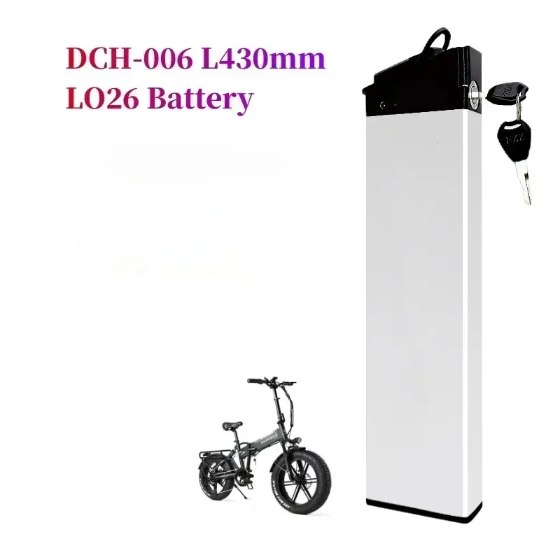 

MX01 LAFLY X3 JINGHMA R7 R5 Battery 48V 17Ah 14Ah 12.8Ah 10.4Ah DCH006 Batteries for 1000w 800w 750w 250w Folding Ebikes.