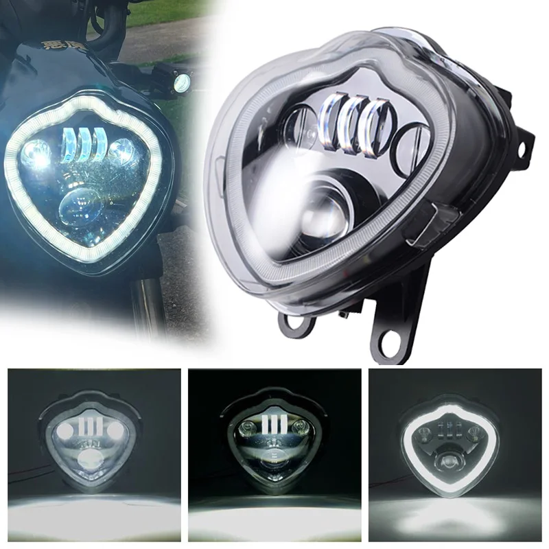 

CE Certification Black Motorcycle LED Headlight For Kawasaki Vulcan S 650/ EN650 2015-2019