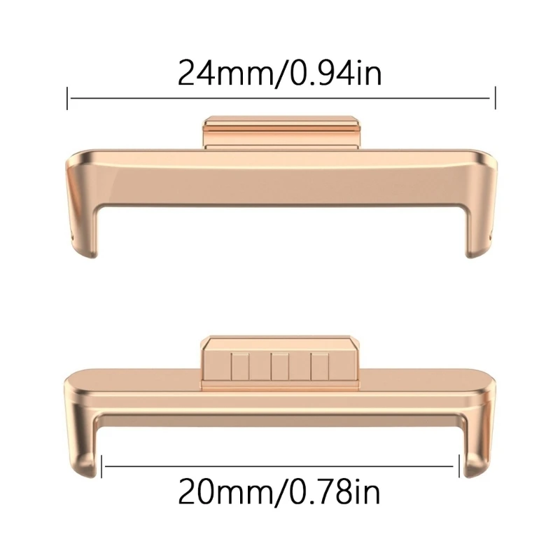 อะแดปเตอร์สร้อยข้อมือ smartwatch สำหรับนาฬิกา Fit 3 สายรัดข้อมือโลหะเปลี่ยนสายนาฬิกา Link สิ่งที่แนบมา