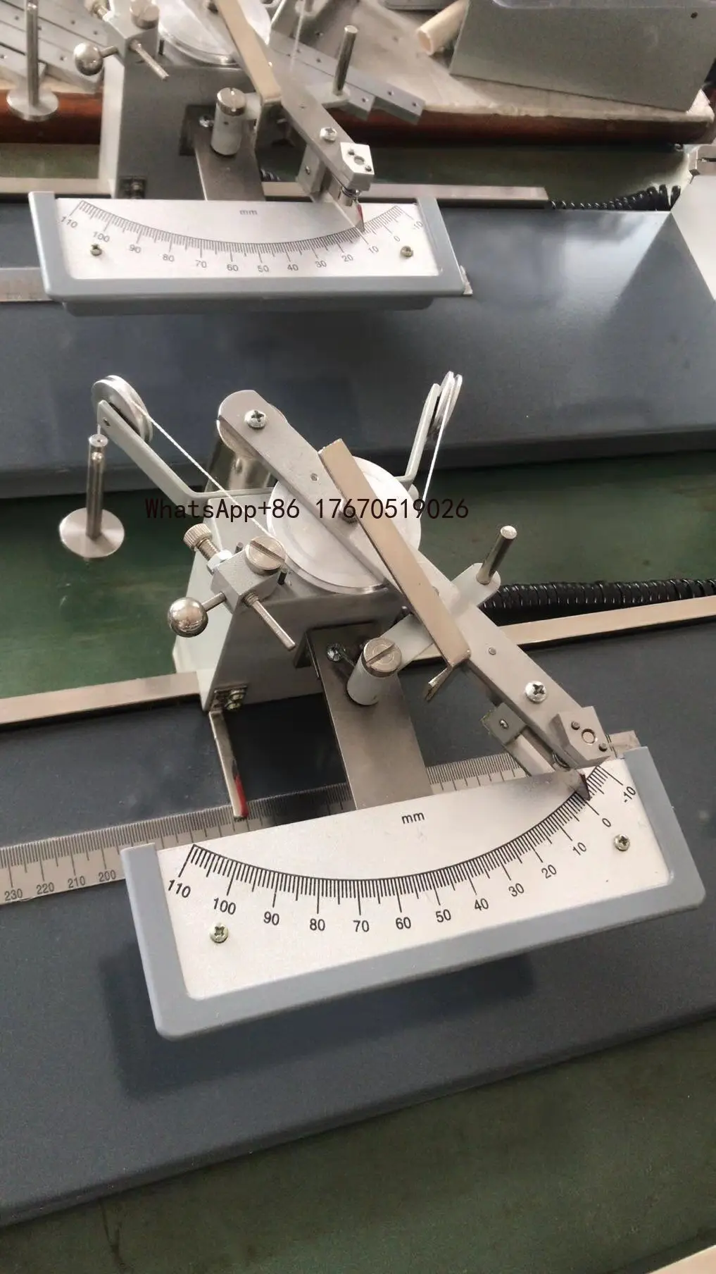 2026-ASTM D204 Yarn Twist Tester | Digital Electronic Twist Counter Machine for Textile Yarn & Thread Testing