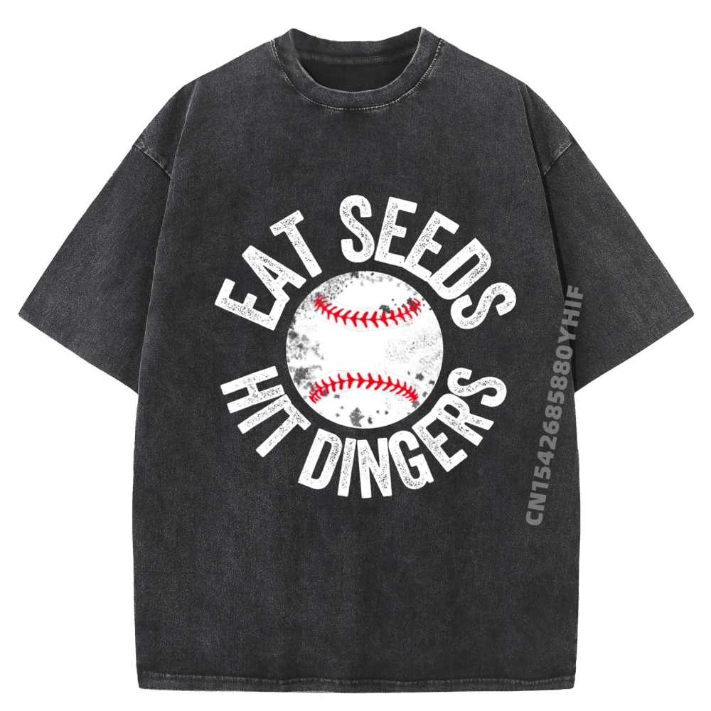 

Семена Dingers Забавные бейсбольные мужские футболки Высококачественная дизайнерская одежда Мужские топы и футболки Роскошная стираная одежда