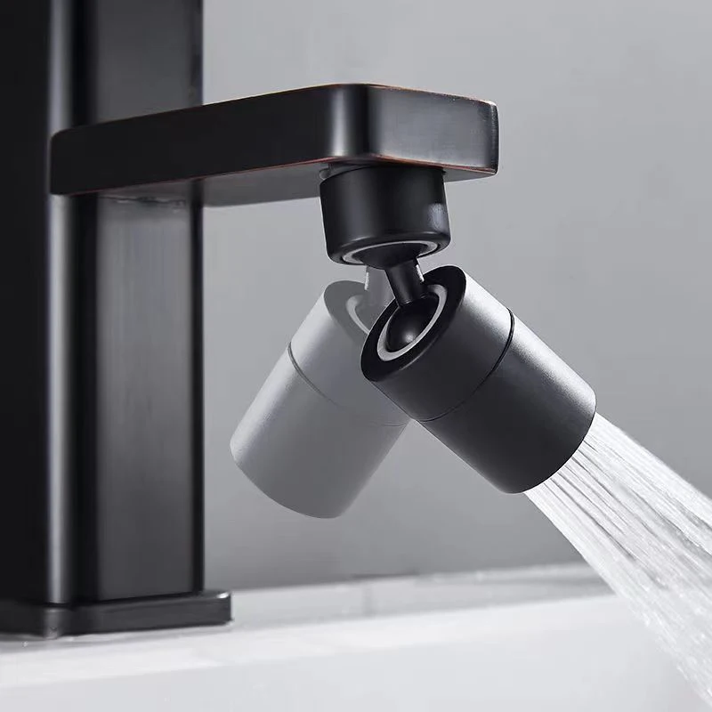 360° Rotary washbasin Splash proof Adapter Kitchen Faucet 2 Mode adjustable Kitchen Sink Faucet Aerator Spray Head Filter