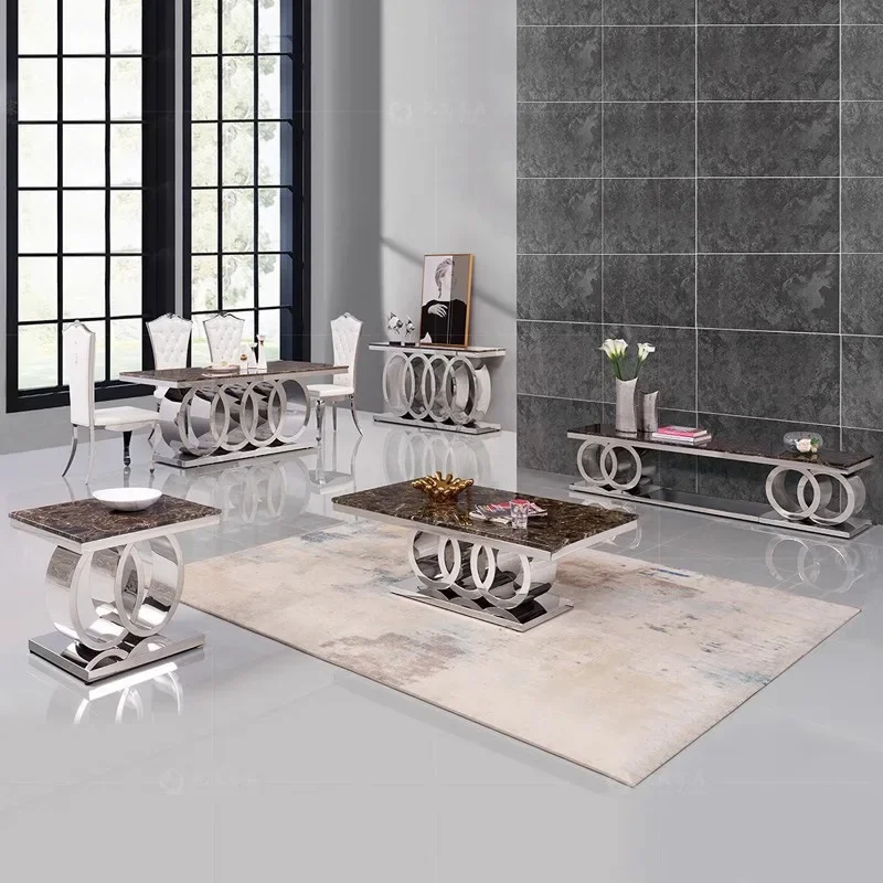 طاولة طعام وكرسي مزيج منزلي بسيط لمطعم الفندق وطاولة طعام مستطيلة