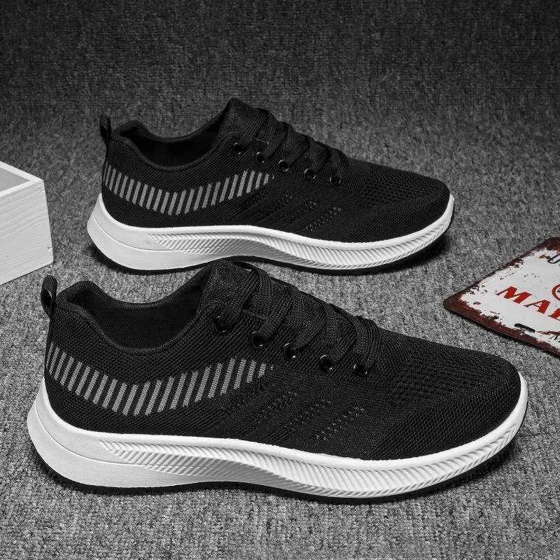 Men's casual light mesh sports shoes summer breathable cool running shoes fashion soft sole comfortable non slip male'ssneakers image 5