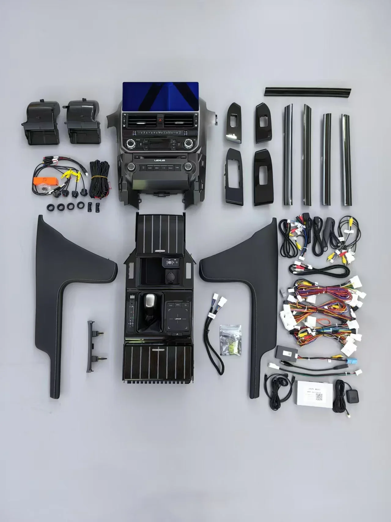

High Quality Auto Parts Interior Modification Kit Old to New for GX460 2010-2020 Upgrade Keep the Original Car CD