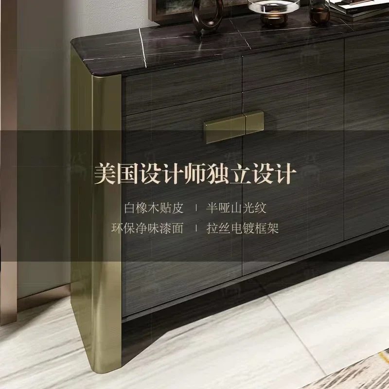 Entrance Foyer Partition Home Doorway Large Capacity Decorative Locker Multifunctional