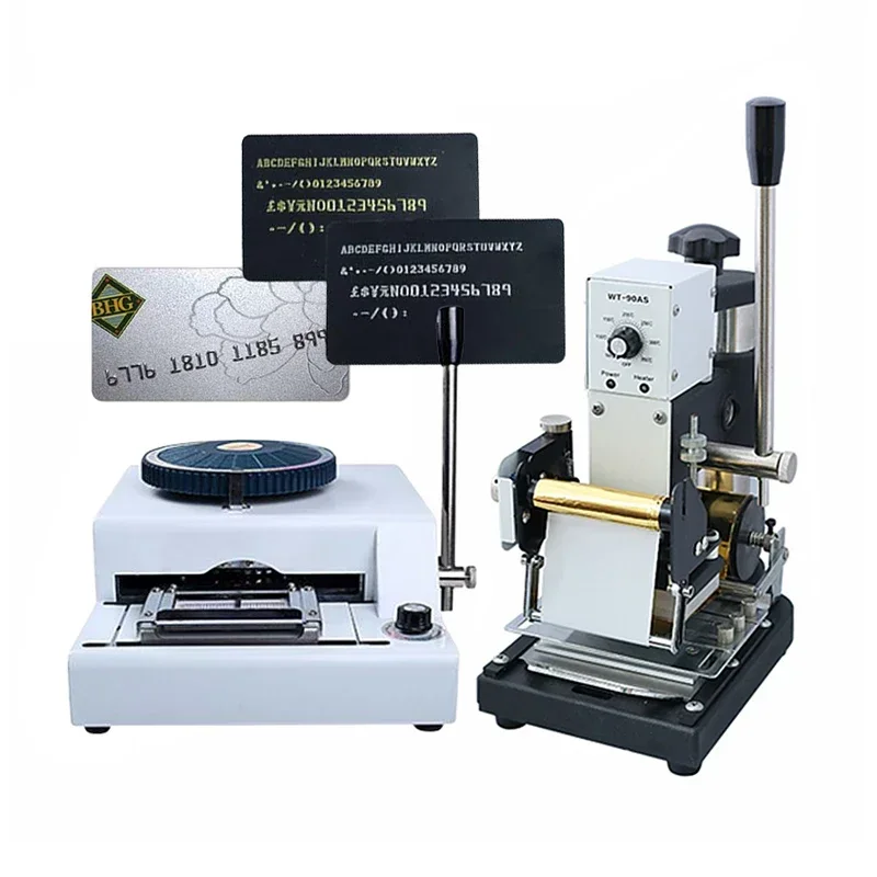 For PVC Card Embossing Machine, Letterpress Rotogravure Printing, Bronzing  for Make Name Card Code Printer