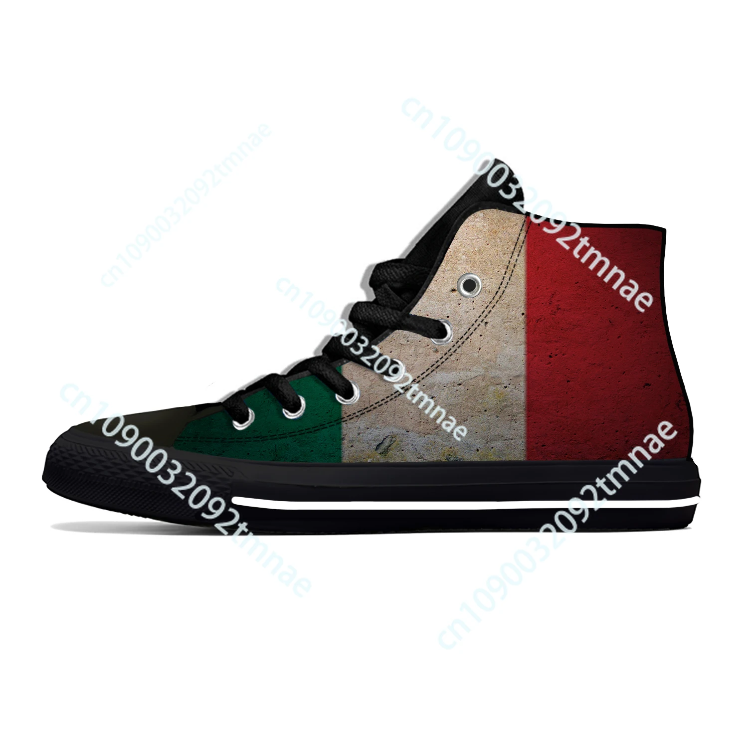 Zapatos casuales personalizados patrióticos de Italia, Italia, bandera italiana, zapatillas ligeras de alta calidad, transpirables, últimos zapatos de tablero para hombres y mujeres