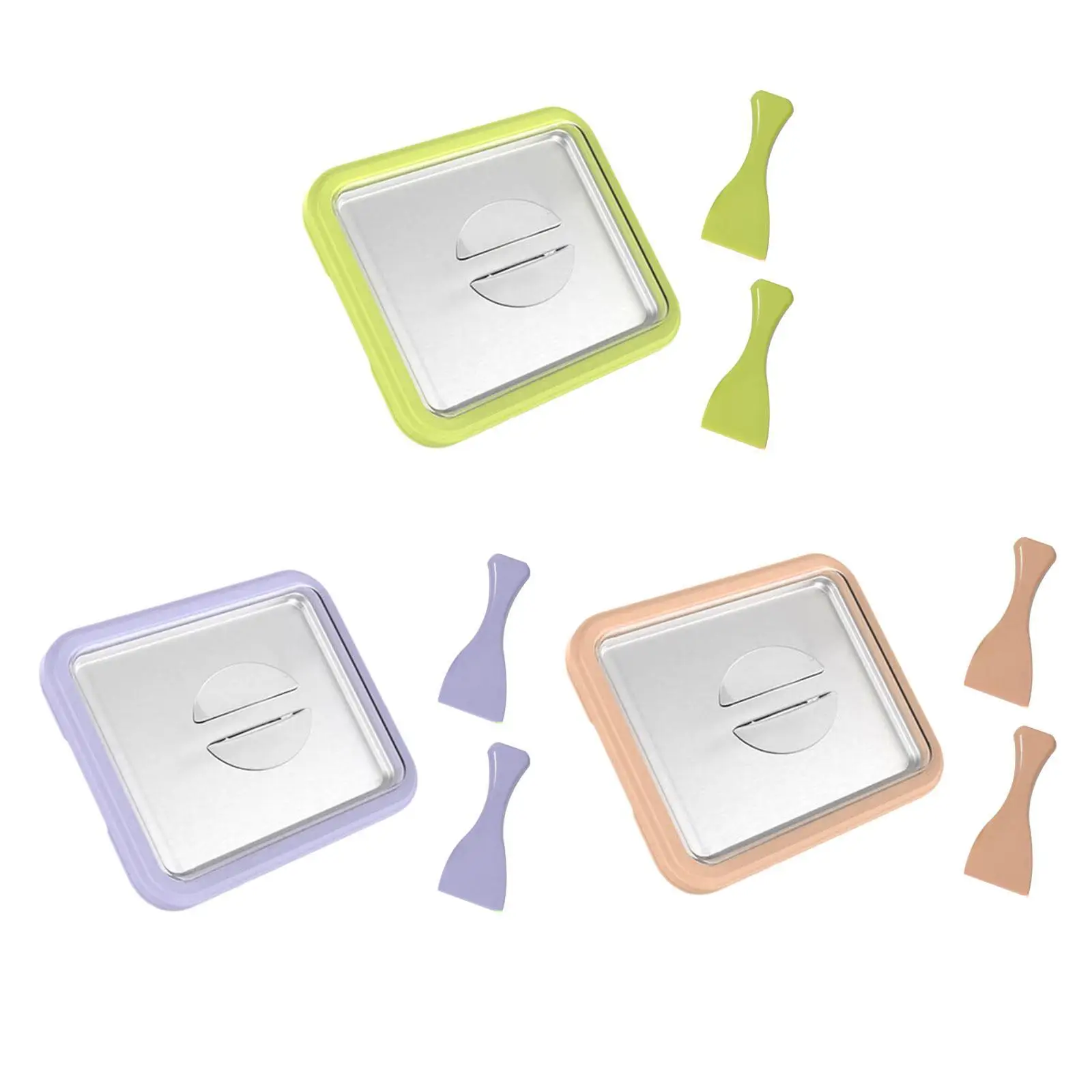 Ice Cream Plate Maker Cold Pan Plate Multipurpose DIY Fried Yogurt Machine for