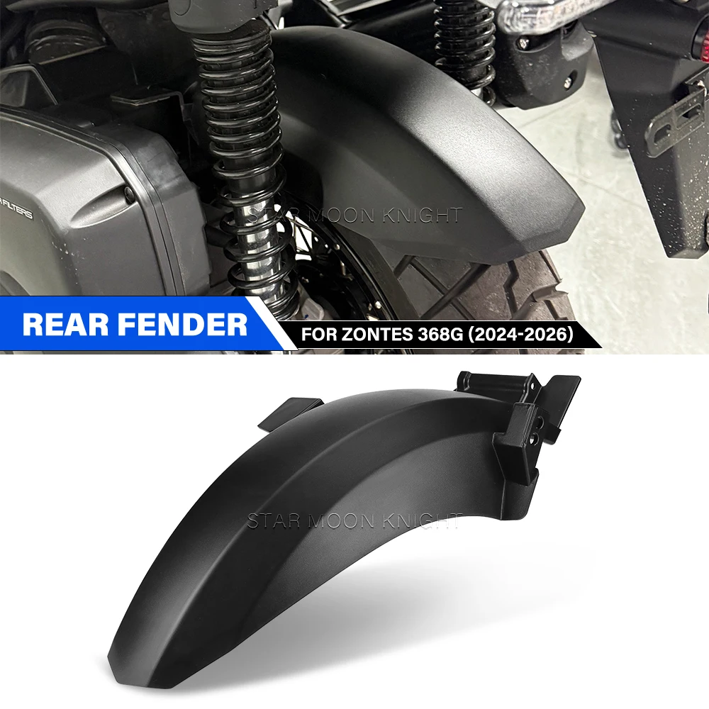 Für ZONTES 368G 368 G 2024 2025 2026 Motorrad Hinterer Kotflügel Spritzschutz Reifenschutz ABS-Schutz Zubehör