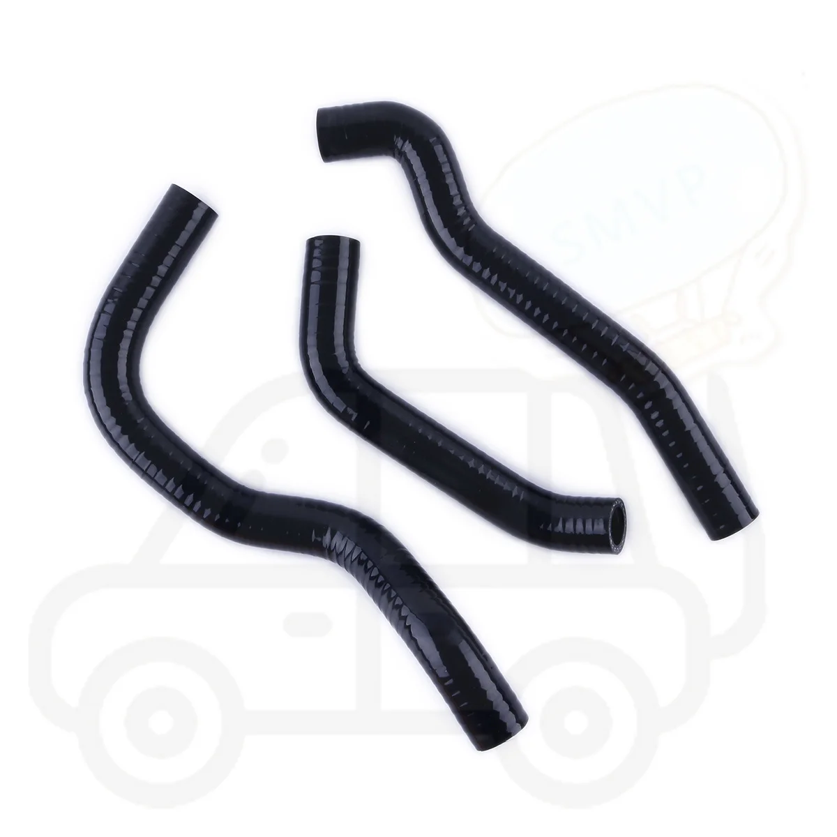 Silicone Coolant Radiator Hose For 1987-2007 Kawasaki KLR650 KLR 650 3PCS 10 Colors  2000 2001 2002 2003 2004 2005 2006