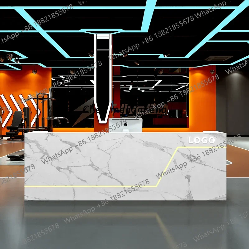 ze5556Sports Hall Physical Fitness Studio Internet Cafe checkout page Experience Hall Technology Style