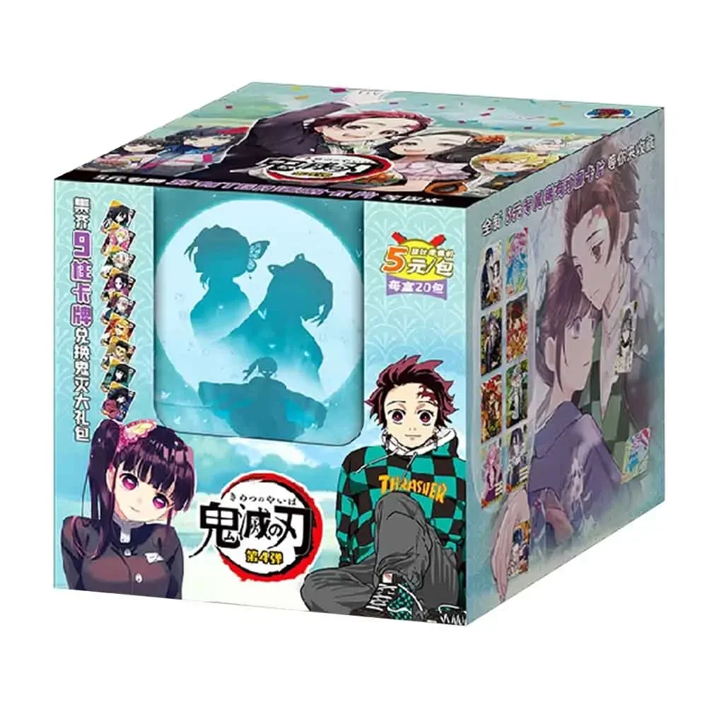 Anime Demon Slayer Card Box SSP Flash Gold Rare Cards Kamado Tanjirou Nezuko Anime Peripheral New Spot Goods Kimetsu No Yaiba