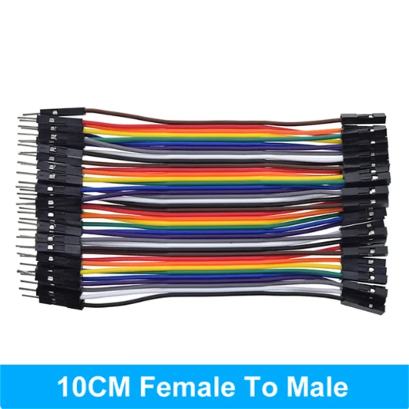 Dupont Line 10/20/30/40CM 40Pin Male to Male + Male to Female and Female to Female Jumper Wire Dupont Cable for Arduino DIY KIT