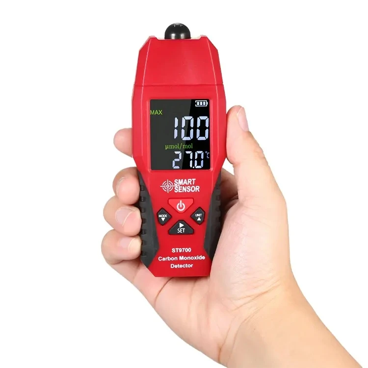 ST9700 Portable Monoxide Co Gas Detector Smart Gas Detector Monoxide CO Gas Leak Alarm Detector