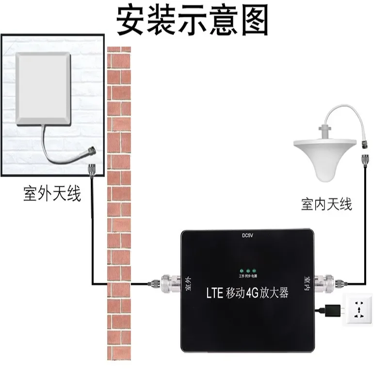 4G Mobile Phone Signal Amplifier TDD-LTE Signal Enhancement Receiver