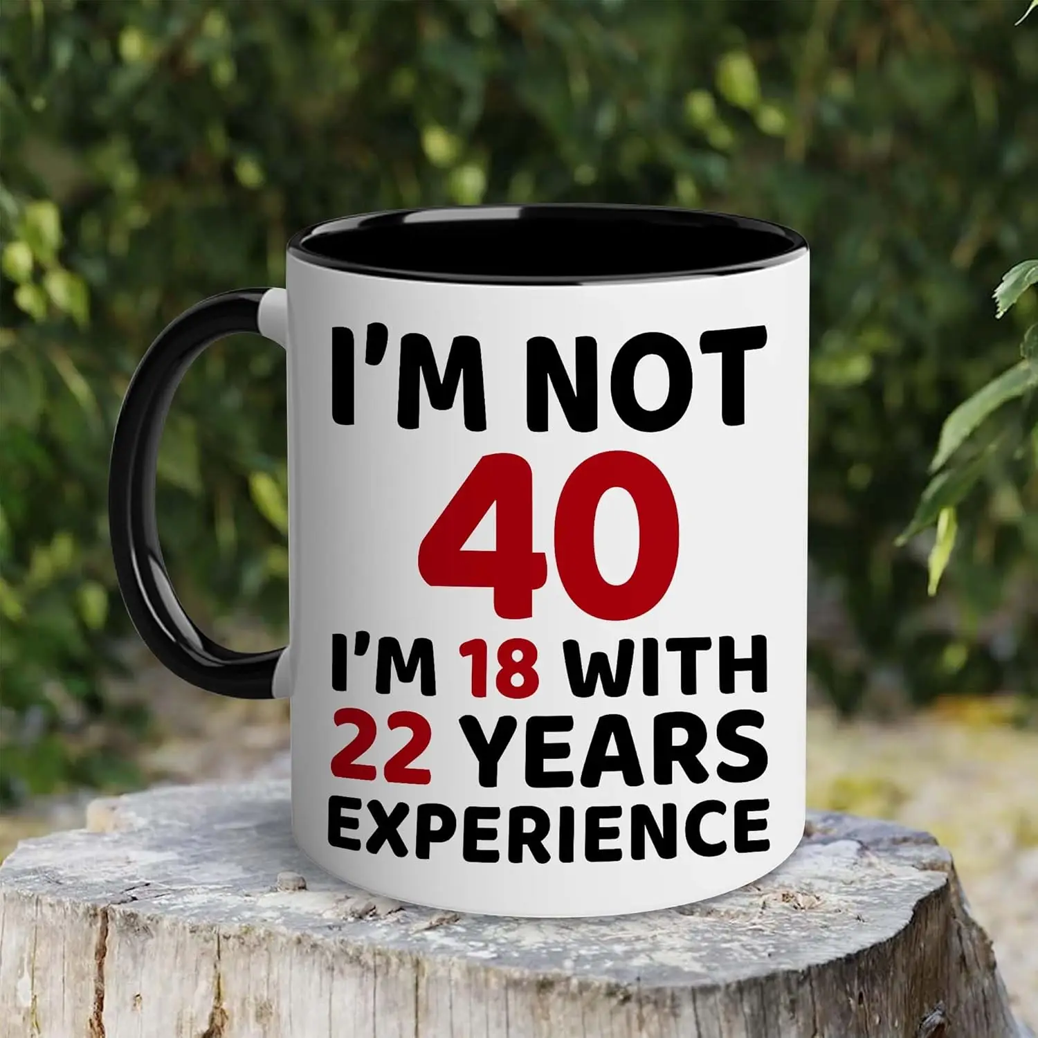 40th Birthday Gifts for Women, Men, Dad, Mom - 1984 Birthday Gifts for Women, 40 Years Old Birthday Gifts Coffee Mug for Wife, F