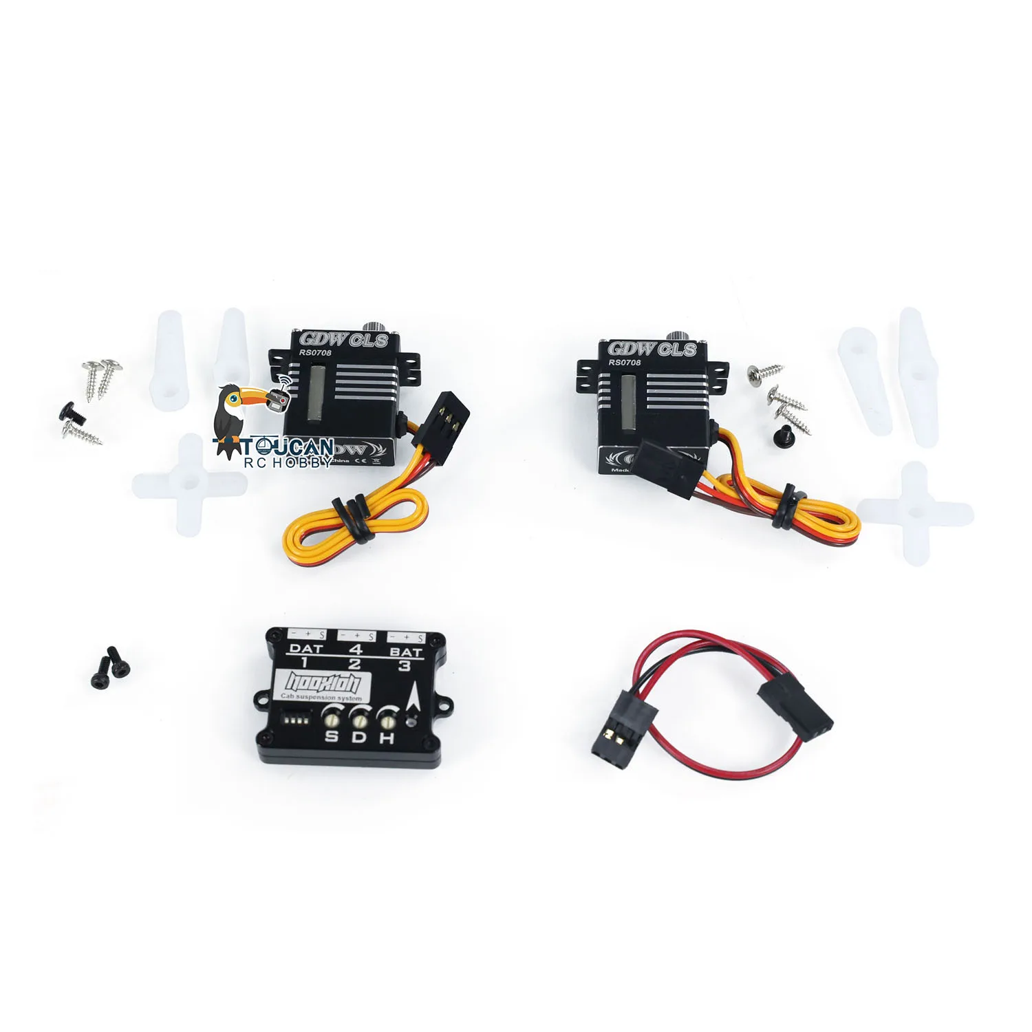 Accessoires de système de suspension encourus pour jouets, pièces de rechange, 1/14, SCALECLUB 770S, camion tracteur RC, véhicule de camion télécommandé