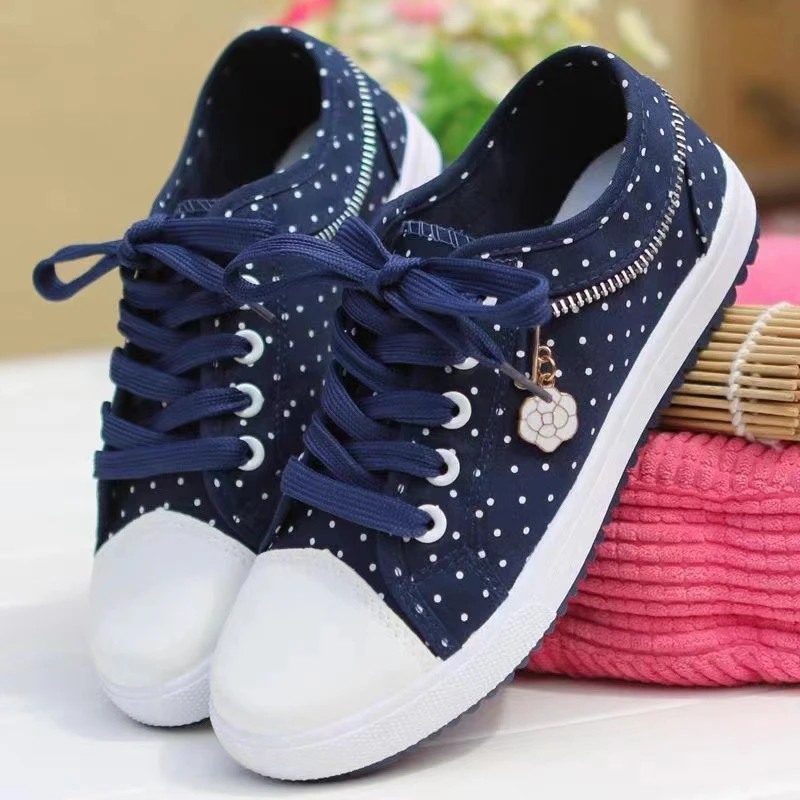 Women Shoes 2023 Fashion Summer Casual Shoes Cutouts Lace Canvas Hollow Breathable Platform Flat Shoes Woman Sneakers