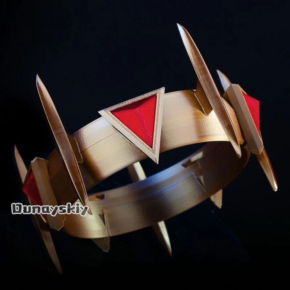 Inmortal Ahri LOL Inmortal Ahri Korona Bal Cosplay Rekwizyty Ręcznie Robione PVC Materiał 22CM Ahri Rekwizyty Korony do Odgrywania Ról