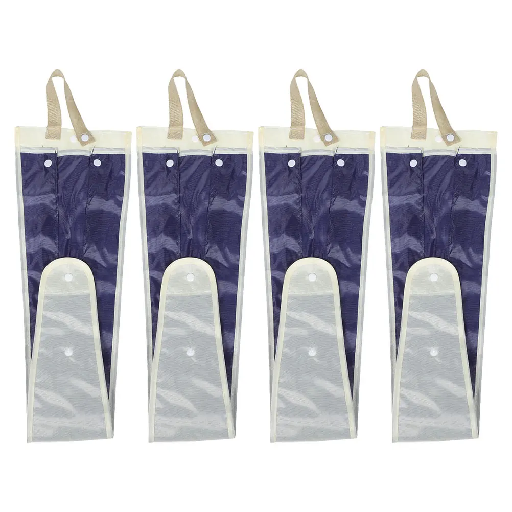 

4pcs Car Umbrella Storage Bag Splashproof Back Seat Organizer Reusable Waterproof Bucket Vehicle Holder Small Item Storage Car