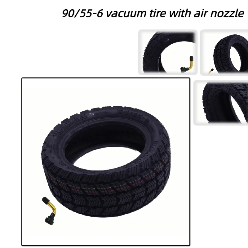 11 inch 90/55-6 off-road vacuum tire electric scooter 90/55-6 personalized tubeless tire