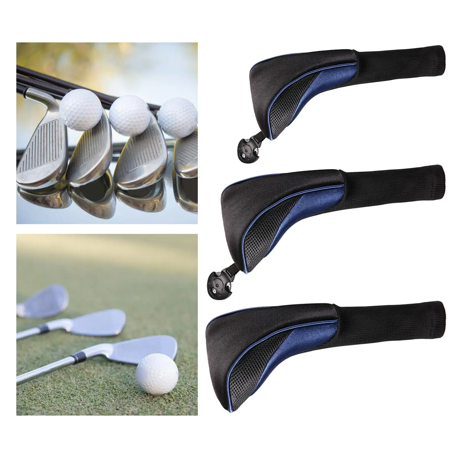 Breathable Golf Wood Top Cover, Anti Slip, Guard Woods Long Neck Kopfbedeckung Club Headcover, Golfer Gift Golf Accessories