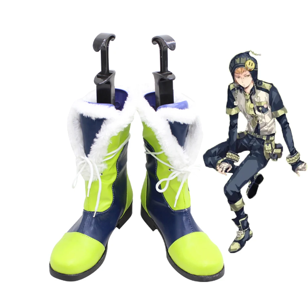 

Dramatical Murder Noiz Anime Cosplay Boots Shoes For Men Women Halloween Party Role Play Costume Props