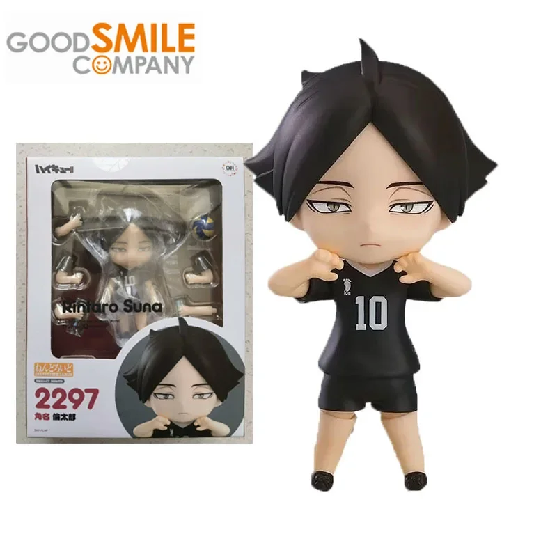 Original Genuine Good Smile GSC Nendoroid Haikyuu!! Anime Figure Rintaro Suna Action Figure Toys for Boys Girls Birthday Gifts