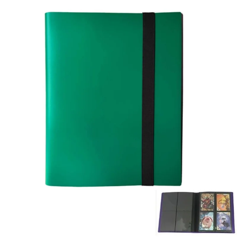 Premium multi-pocket trading card binder - biedt plaats aan 160/360/480 kaarten - duurzame PP-hoes - ideaal voor basketbal-, voetbal- en sportkaarten