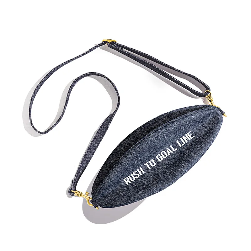 Maden Vintage Rugby Tassen Voor Mannen Vrouwen Riem Ruwe Denim Causual Retro Brief Borst Tas Telefoonzakje Hip Hop Streetwear