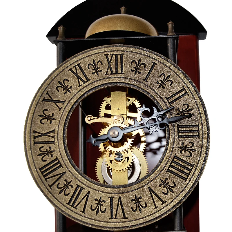 Mechanical Classical Perspective Clockwork Feng Shui Heavy Hammer All Copper Movement Timekeeping Clock