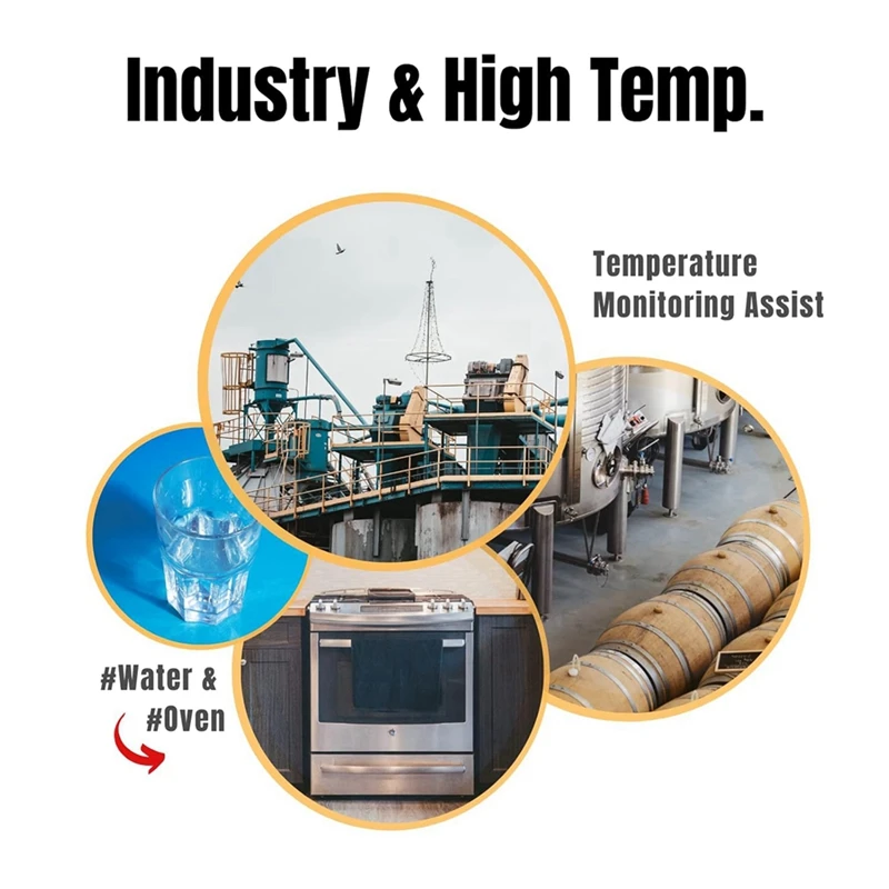 AC88-TCE-K02H3-100 K-Typ-Thermoelement-Metallsonde, geeignet für Ofen, K-Typ-Eingangsinstrument, Thermoelementsensor