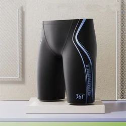 Men Professional Water Sports Training Swim Shorts Male Competitive Quick-Dry Beach Bathing Surfing Swim Trunks Plus Size