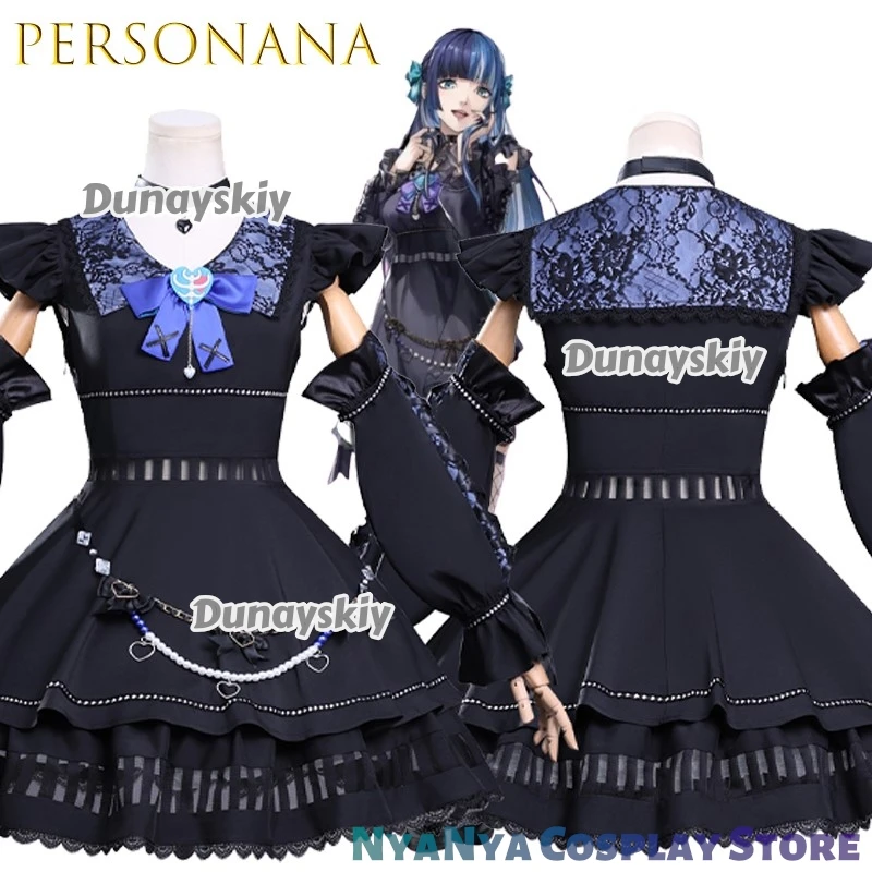 

Personana Night Phantom Ruka Nono Cosplay 코스튬 Female Anime Game Outfit Set For Cosplay Events Halloween 코스튬 Role Play