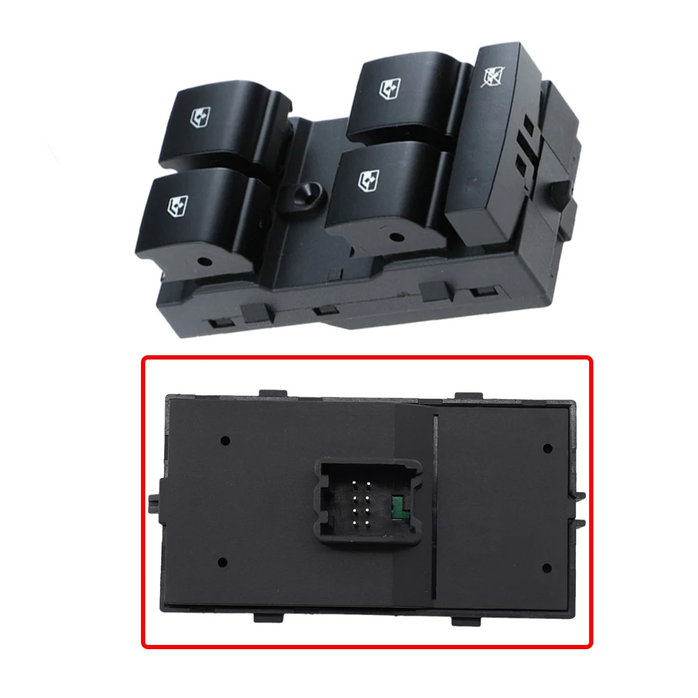 

Front left Electric Power Car Window Control Switch Button 13305373 8 Pins For Chevrolet Cruze Malibu Orlando 2009-2018